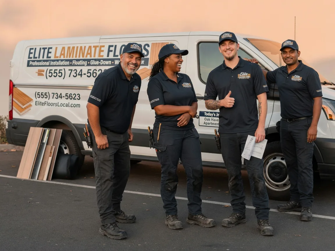 Laminate flooring installation company in Cyril, OK